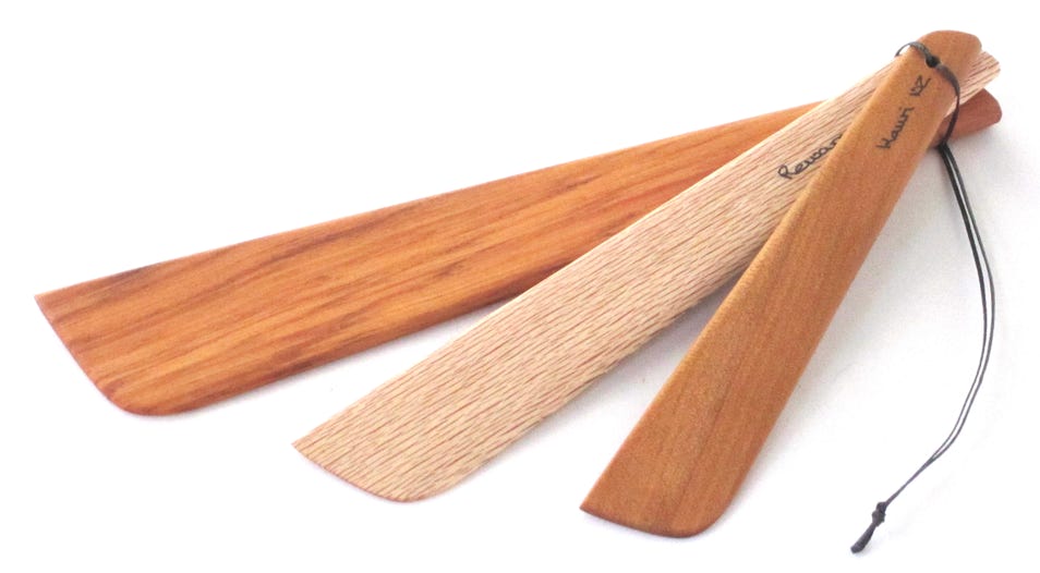 Wooden Kitchen Spreaders Rimu, Rewarewa, Kauri